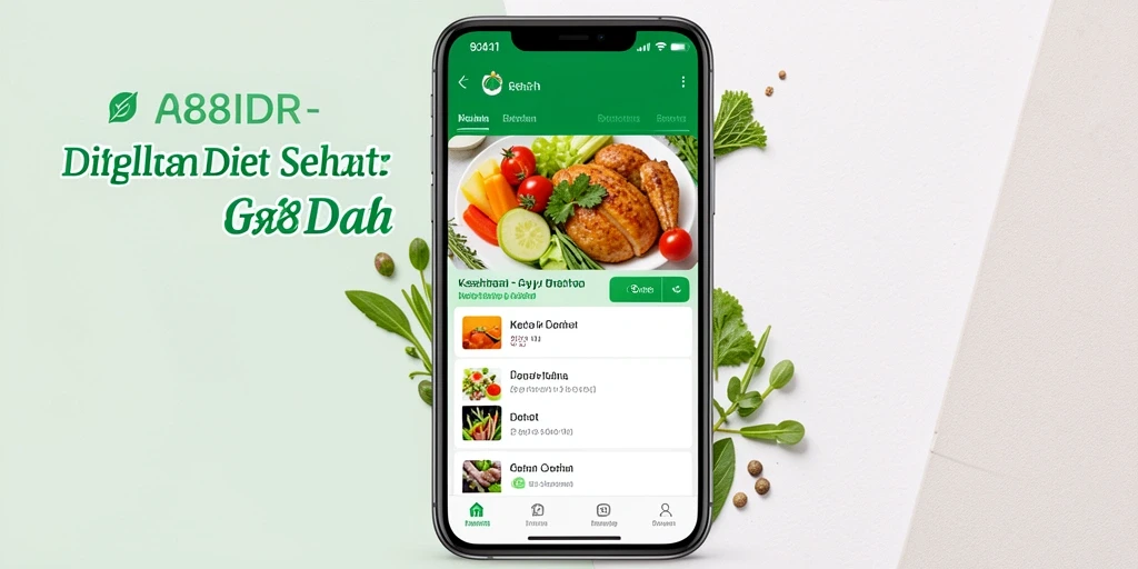 Tampilan antarmuka 888IDR yang ramah pengguna untuk Diet Sehat.